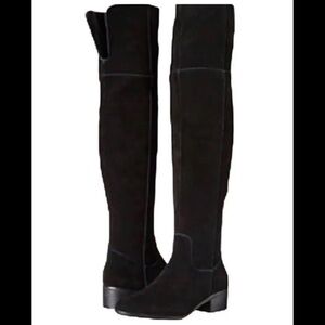 Steve Madden y2k tyga suede over the knee boots